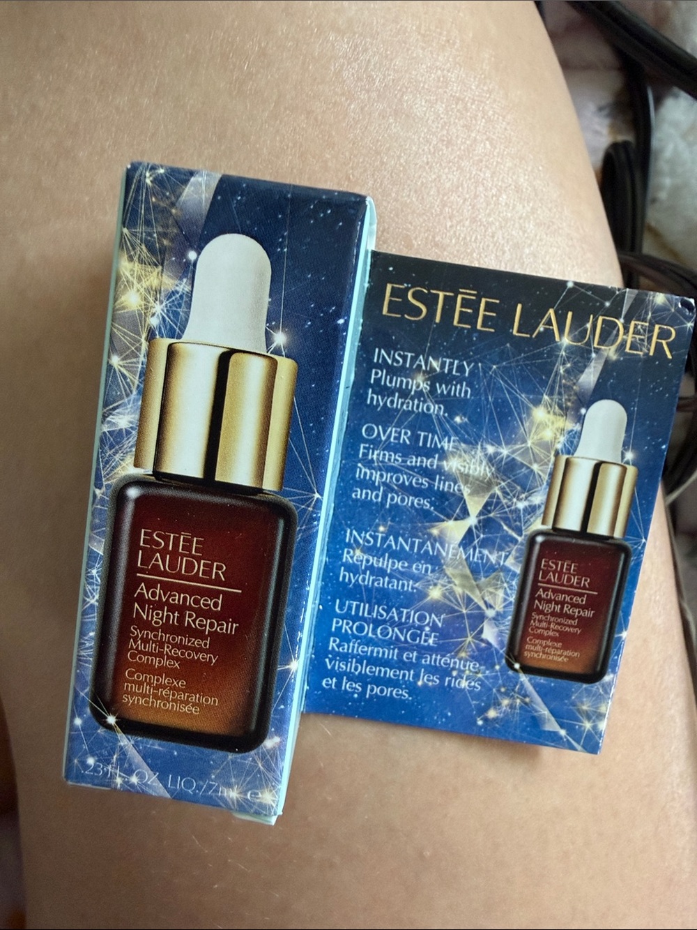 Estée Lauder Advanced Night Repair - Brown & Gold Dropper Bottle